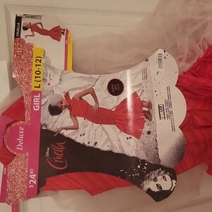 Disney Cruella new girl costume Size L (10-12)